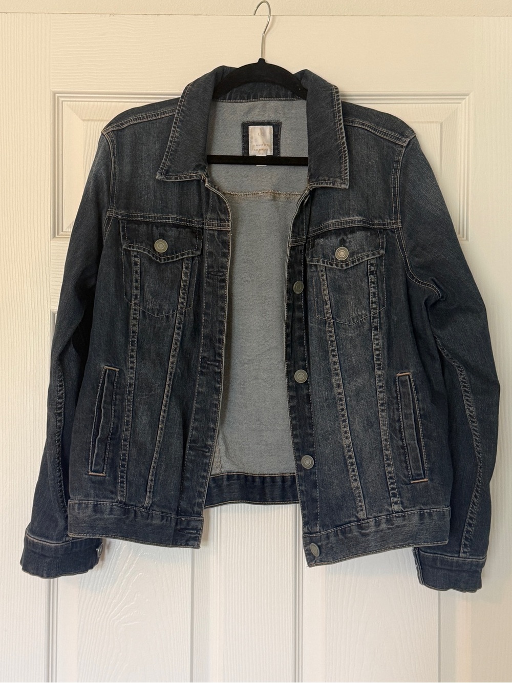 LC Lauren Conrad Dark Blue Denim Jacket